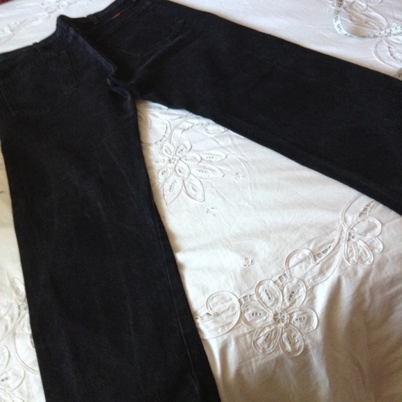 JEANS RUSTLER BLACK 34/29 - Picture 2 of 5